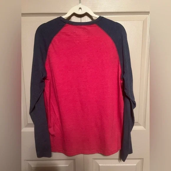 Urban Pipeline Red and Blue Long Sleeve Tees - Picture 2 of 3